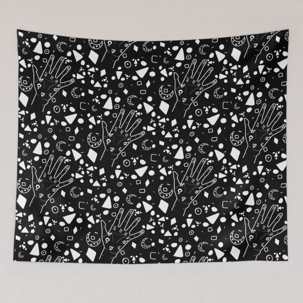 Item preview, Palmistry- Black &White designed and sold by AJWhereArtThou.