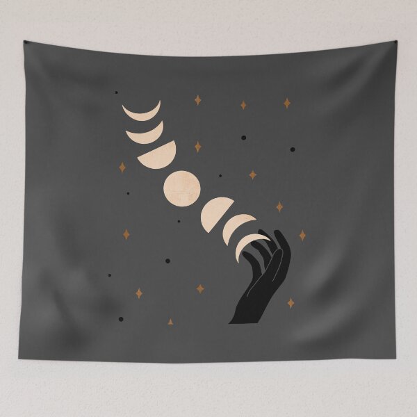 Item preview, Moon Phases Art designed and sold by Lv28021.