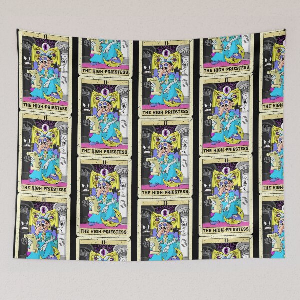 Item preview, Womens The High Priestess old timey cartoon II Tarot Card Papesse  designed and sold by Tinsonzou8.