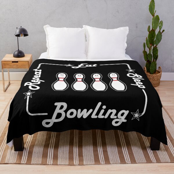 Item preview, EAT, SLEEP, BOWLING, REPEAT black edition designed and sold by HotBowling.