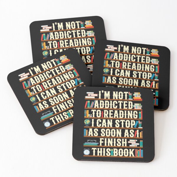 Item preview, Reading T Shirt Im Not Addicted To Reading Books Funny Book Lover Read Book Gifts Tee designed and sold by soldeokate.