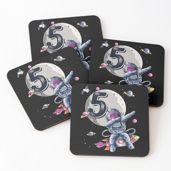 Item preview, Kids 5 Years Old Birthday Boy Astronaut Gifts Space 5th B-Day  designed and sold by SeleneFrances.