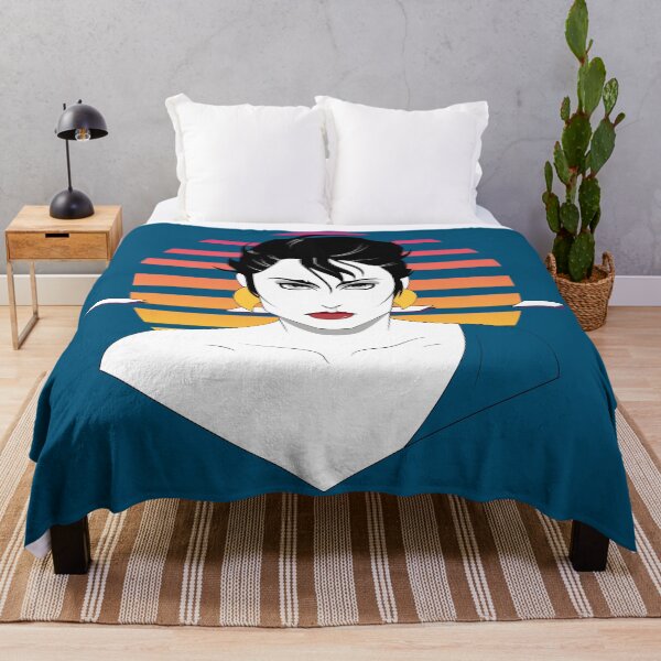 Item preview, Nagel-style Vaporwave Portrait designed and sold by Salty-Dog2.
