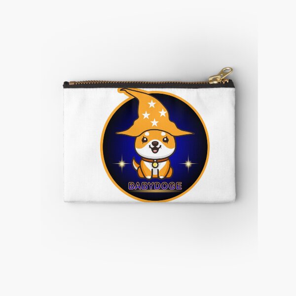 Item preview, Baby Doge crypto currency with magic hat, Dogecoin designed and sold by ZieProject.