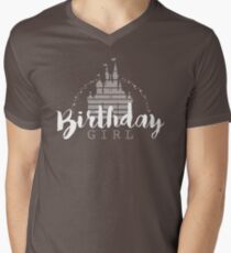 Birthday Girl Dreams Men's V-Neck T-Shirt