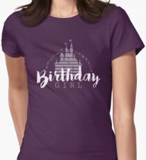 Birthday Girl Dreams Women's Fitted T-Shirt