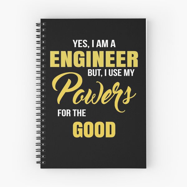 Item preview, YES, I AM A ENGINEER BUT, I USE MY POWERS FOR THE GOOD designed and sold by T-shirtgallery.