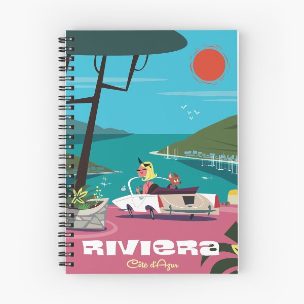 Item preview, Riviera poster designed and sold by Gary Godel.