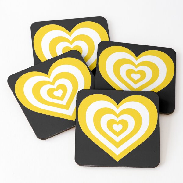 Item preview, White and Gold - Powerpuff Girls Retro Heart designed and sold by Liyanna Baloca.