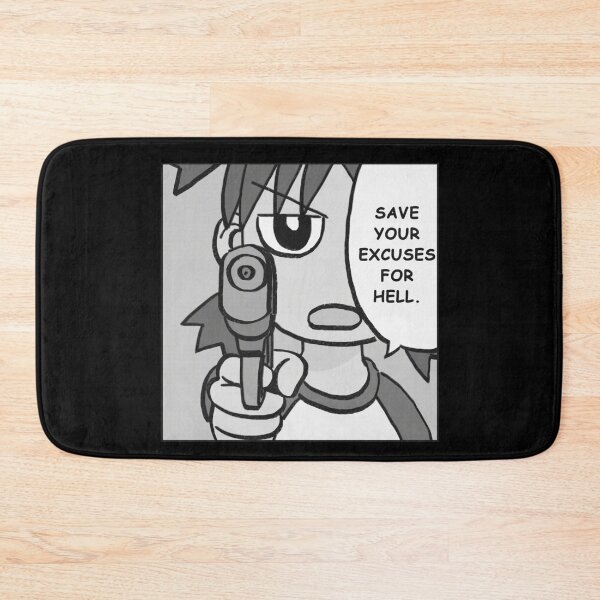 Item preview, I draw water gun yotsuba says save your excuses for hell meme / monochrome ver. designed and sold by RansRoom.