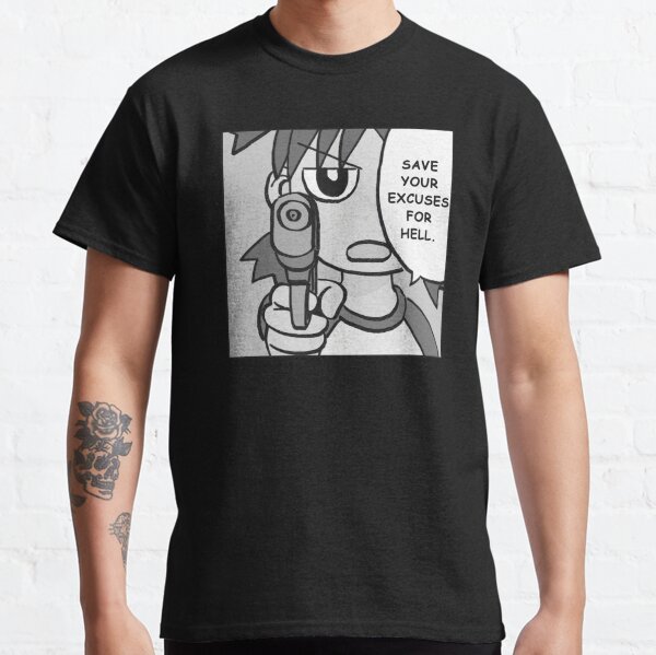 Artikel-Vorschau von Ich zeichne Wasserpistole yotsuba sagt spart eure Ausreden für Höllenmeme / Monochrom ver., designt und verkauft von RansRoom.