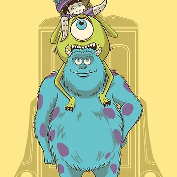 Artwork thumbnail, Monster inc. by fathi Illustration