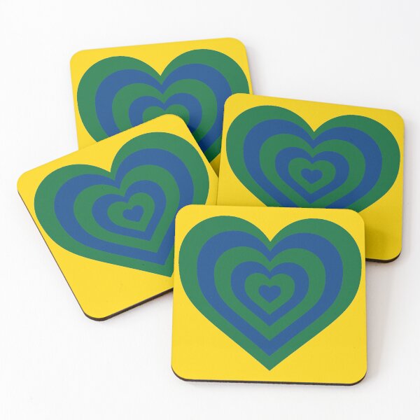 Item preview, Green and Blue - Powerpuff Girls Retro Heart designed and sold by Liyanna Baloca.