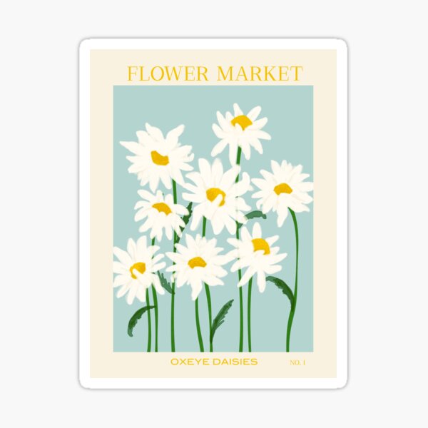 Item preview, Flower Market - Oxeye daisies designed and sold by Gale Switzer.