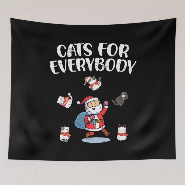Item preview, Cats For Everybody Xmas Christmas designed and sold by shirti.