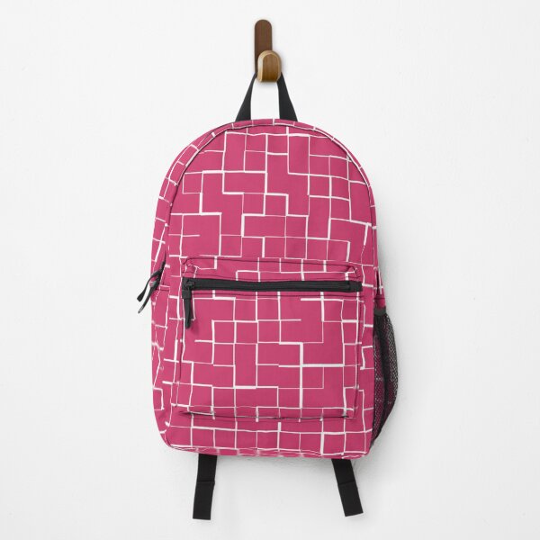 Item preview, Pink Abstract Squares designed and sold by ColorPopArtBoutique.