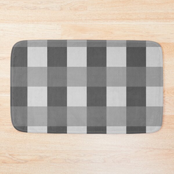 Item preview, plaid buffalo grey white designed and sold by Seatzy.
