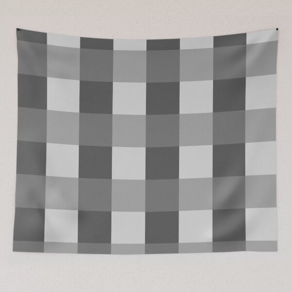 Item preview, plaid buffalo grey white designed and sold by Seatzy.
