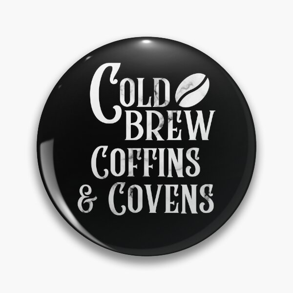 Item preview, Halloween Shirt Cold Brew, Coffins & Covens Shirt Halloween Outfit Fall Shirt designed and sold by Bold Habit Co..
