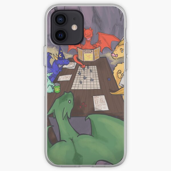 Dragons and Dungeons iPhone Soft Case