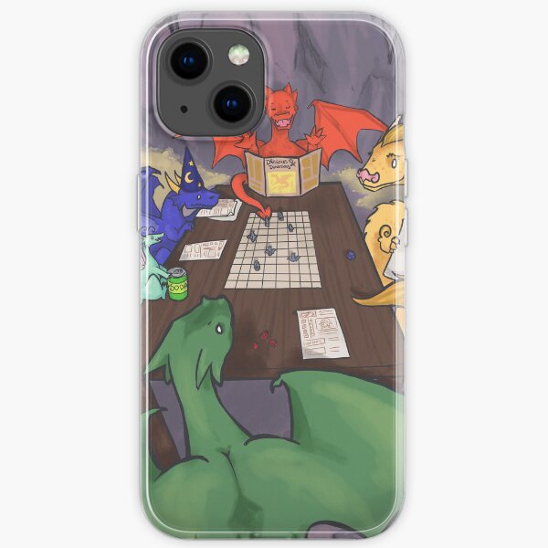 Dragons and Dungeons iPhone Soft Case