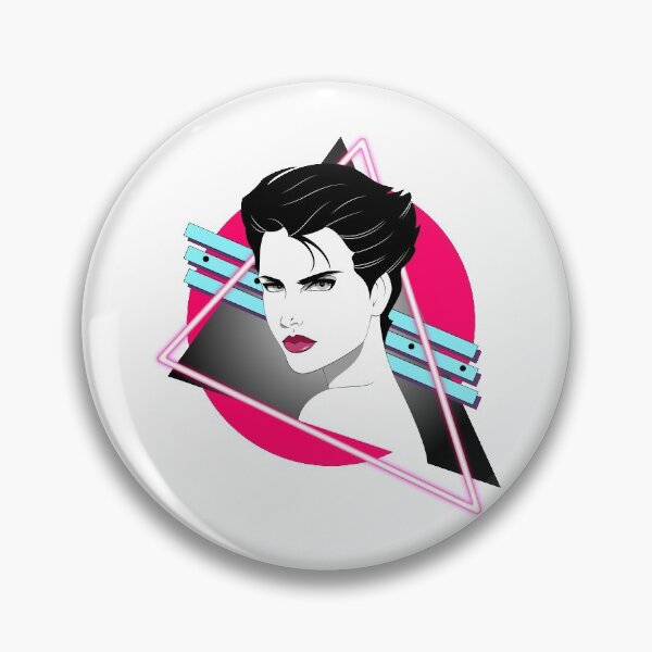 Item preview, Nagel-style Vaporwave Portrait designed and sold by Salty-Dog2.