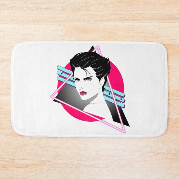 Item preview, Nagel-style Vaporwave Portrait designed and sold by Salty-Dog2.