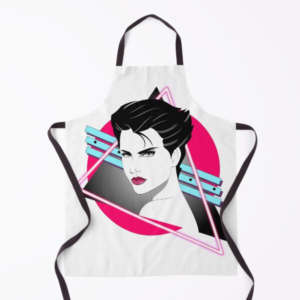 Item preview, Nagel-style Vaporwave Portrait designed and sold by Salty-Dog2.