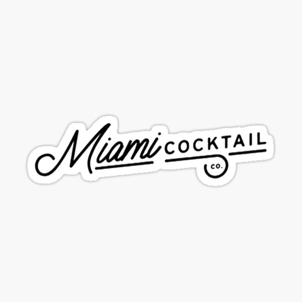 Cocktail Stickers for Sale