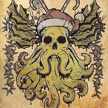 Artwork thumbnail, Merry Cthulhumas! by Captain RibMan