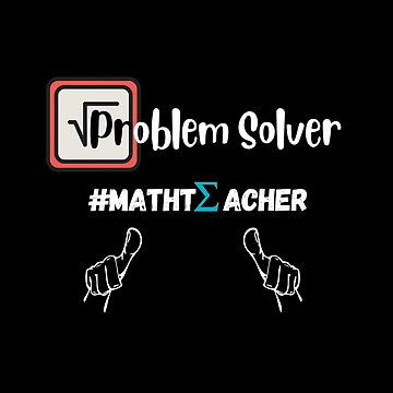 Artwork thumbnail, Problem Solver, Math Teacher by Yazztees