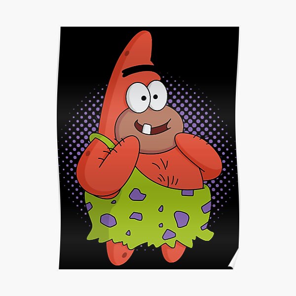 Patrick Starfish Posters Redbubble