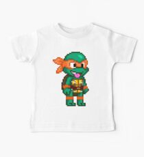 Michelangelo is a Party Dude Baby Tee