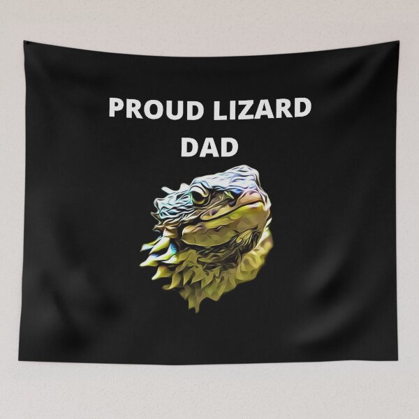 Item preview, Proud Lizard Dad Tee, Graphic Shirt, Gecko Owner Gift, Iguana Lover Tee, Reptile Fan Gift designed and sold by SweetEnjoyable.