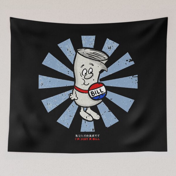 Item preview, Gift Idea Im Just A Bill Retro Japanese Schoolhouse Rock Im Halloween designed and sold by StanleyMohr.