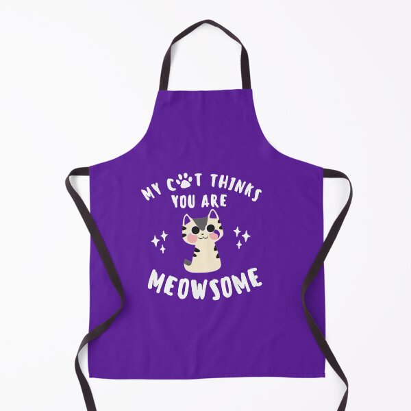 Item preview, My cat thinks you are meowsome | cute tortiseshell cat lover sticker designed and sold by Canfy Girl.
