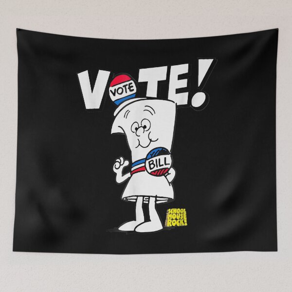 Item preview, Great Model Schoolhouse Rock Vote With Bill Christmas designed and sold by StanleyMohr.