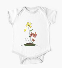 Petal Plucker Baby Body Kurzarm