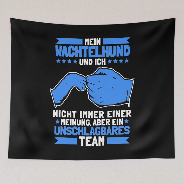 Item preview, My German Wachtelhund and I hunting dog designed and sold by madgrfx.