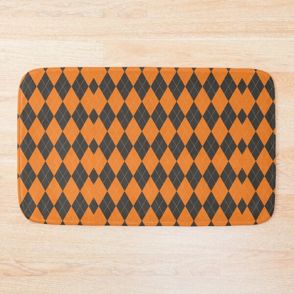 Item preview, Halloween Orange Argyle designed and sold by Trinket-Trickster.