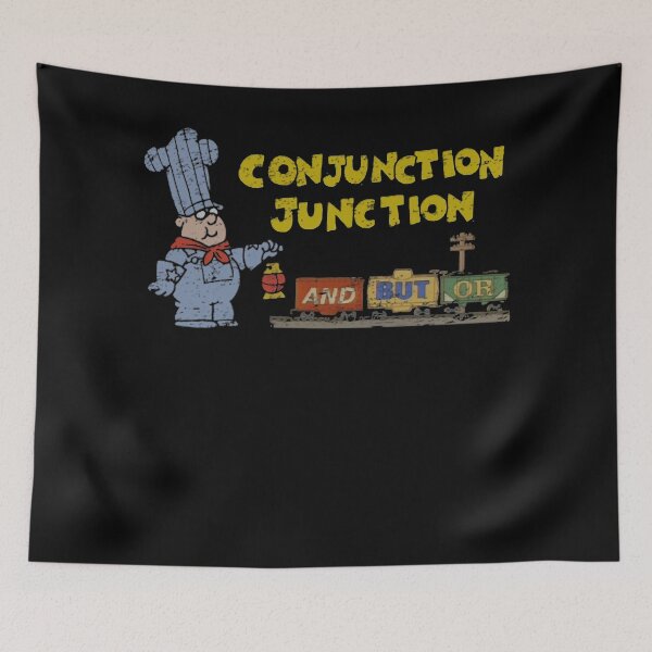 Item preview, Mens My Favorite Conjunction Junction Schoolhouse Rock Christmas designed and sold by StanleyMohr.