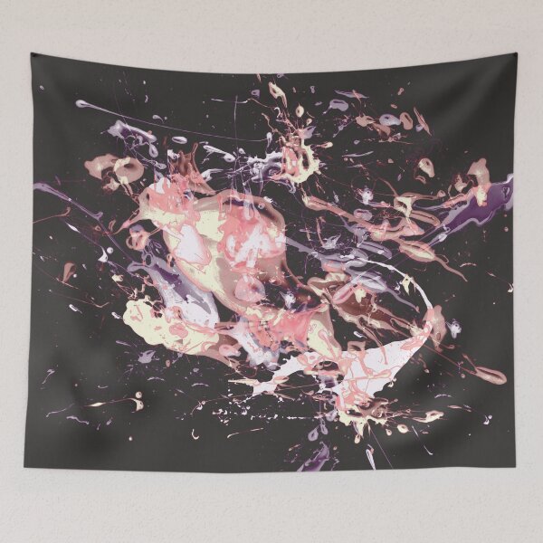 Item preview, Neon paint splashes soft version designed and sold by Anteia.