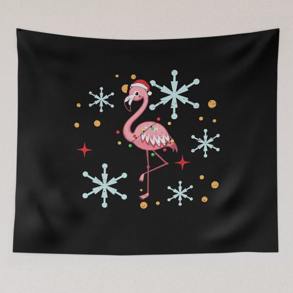 Item preview, Flamingo Santa Hat Xmas Christmas designed and sold by shirti.