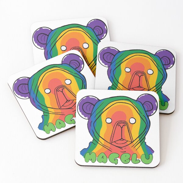 Item preview, Rainbow Bear Stare designed and sold by MagbluStudio.