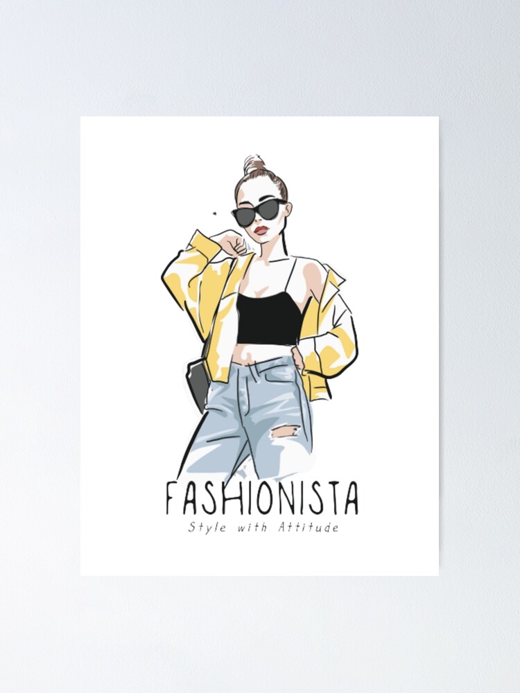 Fashionista Poster