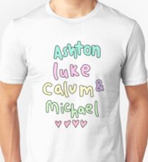 Ashton Luke Calum & Michael Unisex T-Shirt