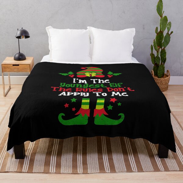 Item preview, I'm The Youngest Elf Xmas Christmas designed and sold by shirti.