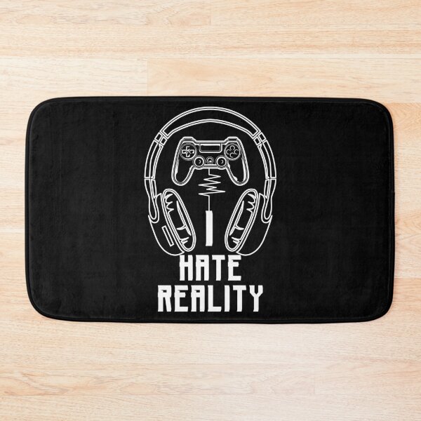 Item preview, Gamer hate reality | Gaming designed and sold by BananaKivi.