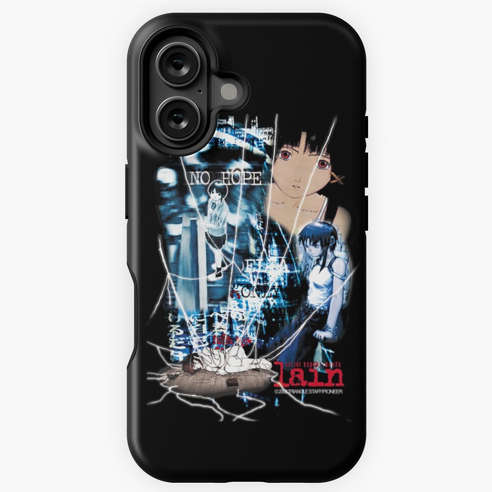 serial experiments lain iPhone ケース Lain Serial Experiments Lain