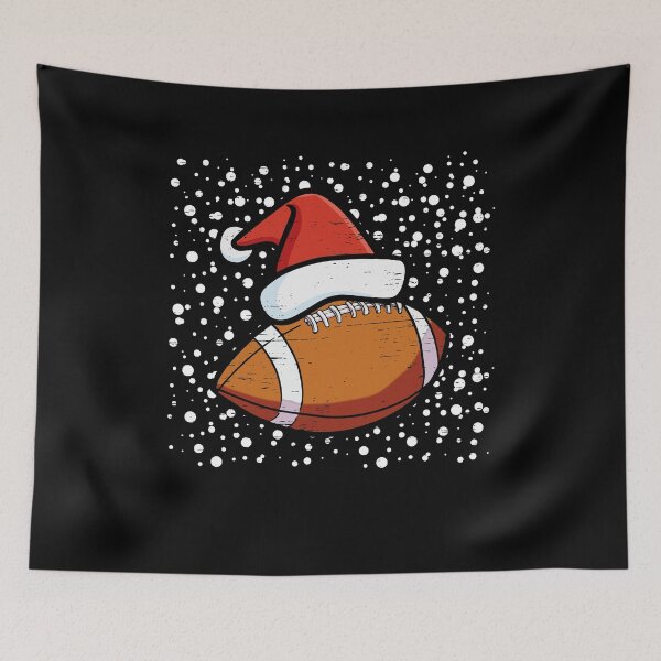 Item preview, Football Ball Santa Xmas Christmas designed and sold by shirti.